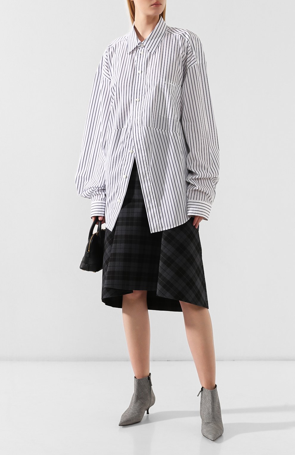 Хлопковая рубашка BALENCIAGA, арт. 583895/TFM02, фото 2