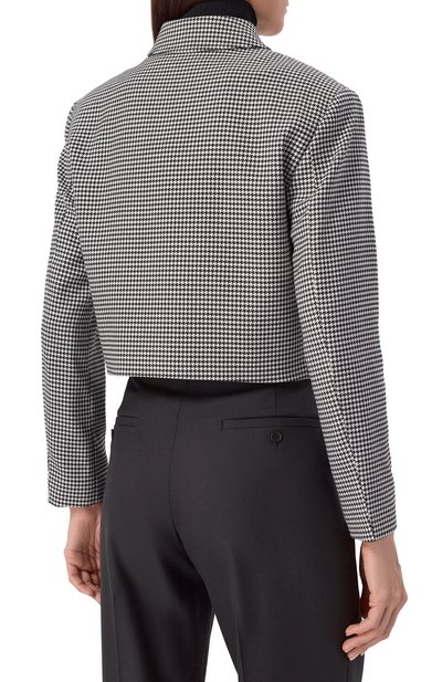 Жакет HUGO черно-белого цвета по цене 43450 руб., арт. 50555746, фото 4 Жакет HUGO, арт. 50555746, фото 4