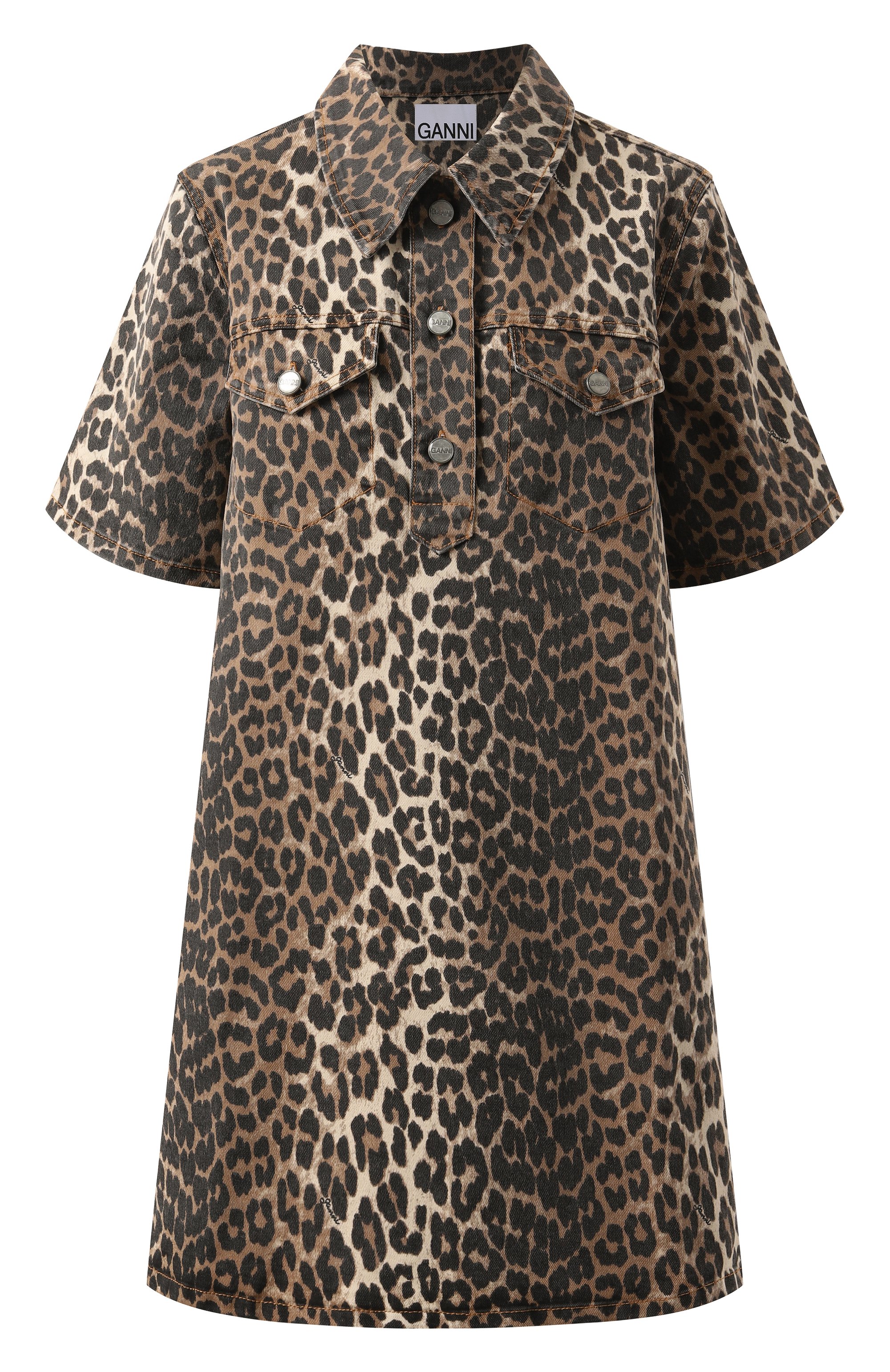 Джинсовое платье GANNI, арт. J1528/6508, фото 1