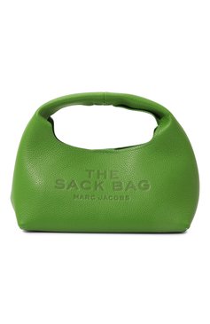 Женская сумка the sack bag mini MARC JACOBS (THE) зеленого цвета, арт. 2F3HSH020H01 | Фото 1 (Материал сплава: Проставлено; Драгоценные камни: Проставлено; Материал: Натуральная кожа; Размер: mini)