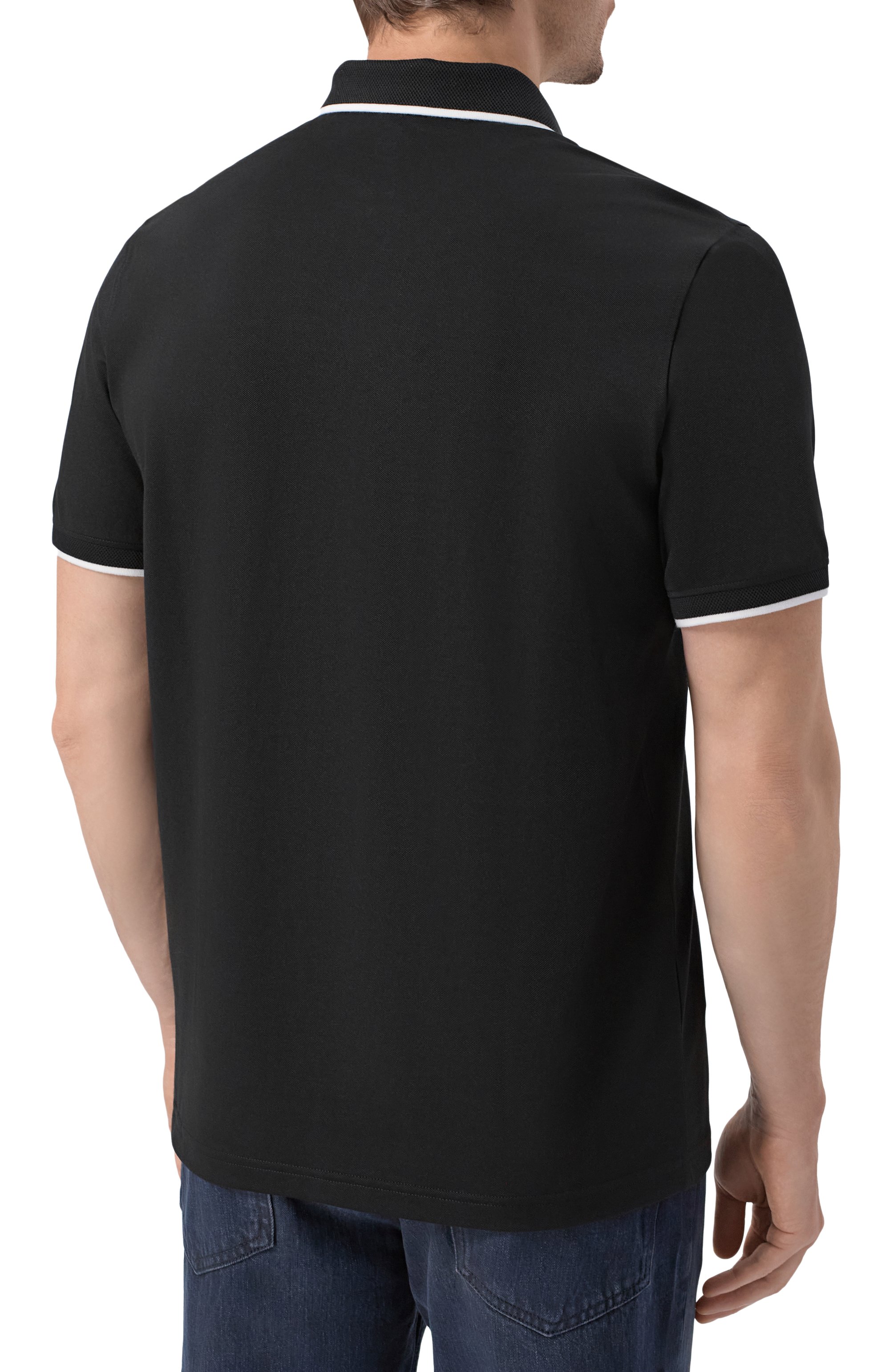 Поло BOGNER черного цвета по цене 18100 руб., арт. 58602727, фото 4 Поло BOGNER, арт. 58602727, фото 4