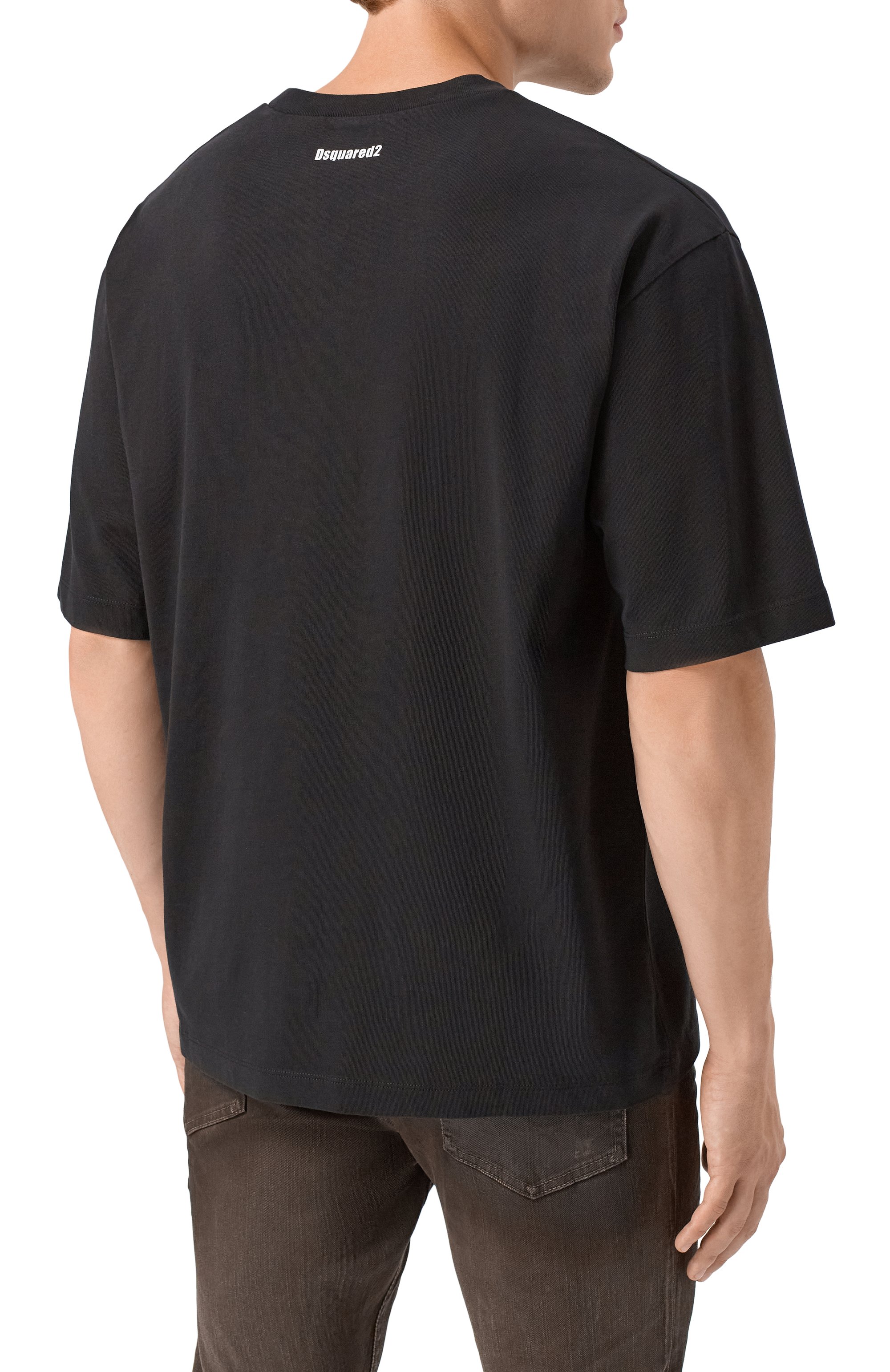 Хлопковая футболка DSQUARED2, арт. S74GD1479/D20033, фото 4