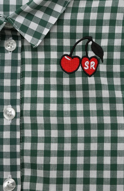 Хлопковая рубашка SONIA RYKIEL ENFANT, арт. 22S1SH01, фото 3