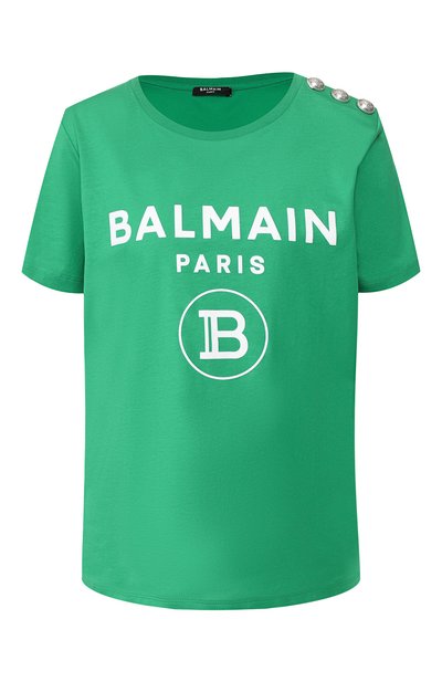 Хлопковая футболка BALMAIN, арт. TF01350/I386, фото 1