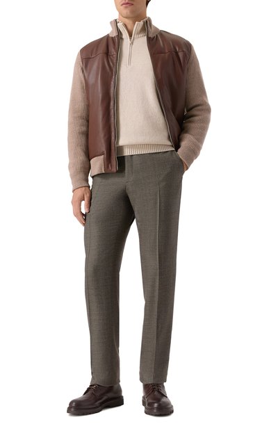 Шерстяные брюки BRIONI, арт. RPC60N/0DA59, фото 2