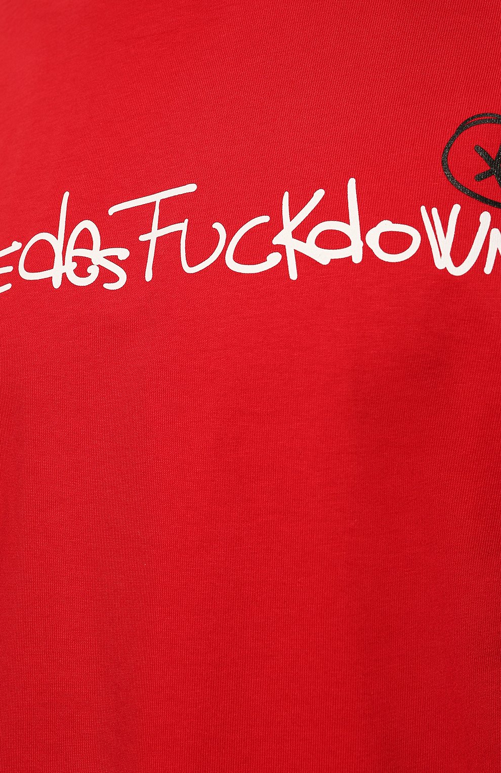 Хлопковая футболка COMME DES FUCKDOWN, арт. CDFU1624STMM, фото 5