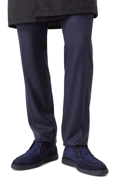 Замшевые ботинки detroit SANTONI, арт. MGDG1782300TGEAA, фото 3