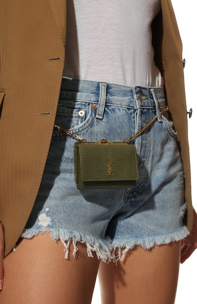 Поясная сумка kate из кожи варана SAINT LAURENT, арт. 660786/LVD4J/VSAL, фото 2