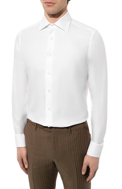 Хлопковая сорочка CANALI, арт. NX05/GR02844, фото 4