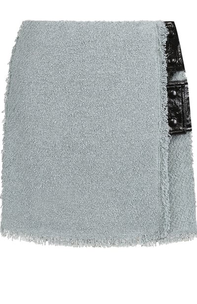 Женская мини-юбка фактурной вязки из смеси вискозы и льна SONIA RYKIEL, арт. 19202213-37