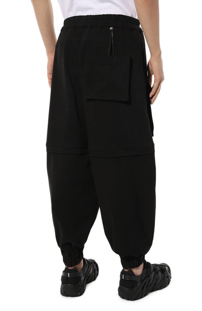 Хлопковые джоггеры 139DEC, арт. PN375-BK, фото 4