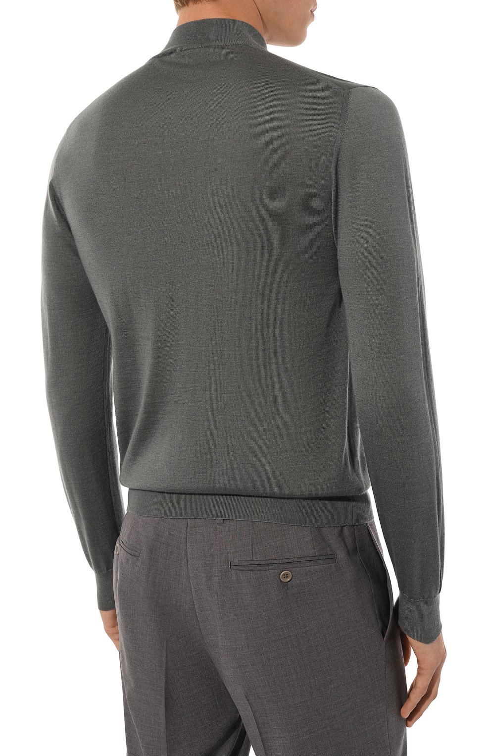 Водолазка из кашемира и шелка FEDELI, арт. 7UI07090, фото 4