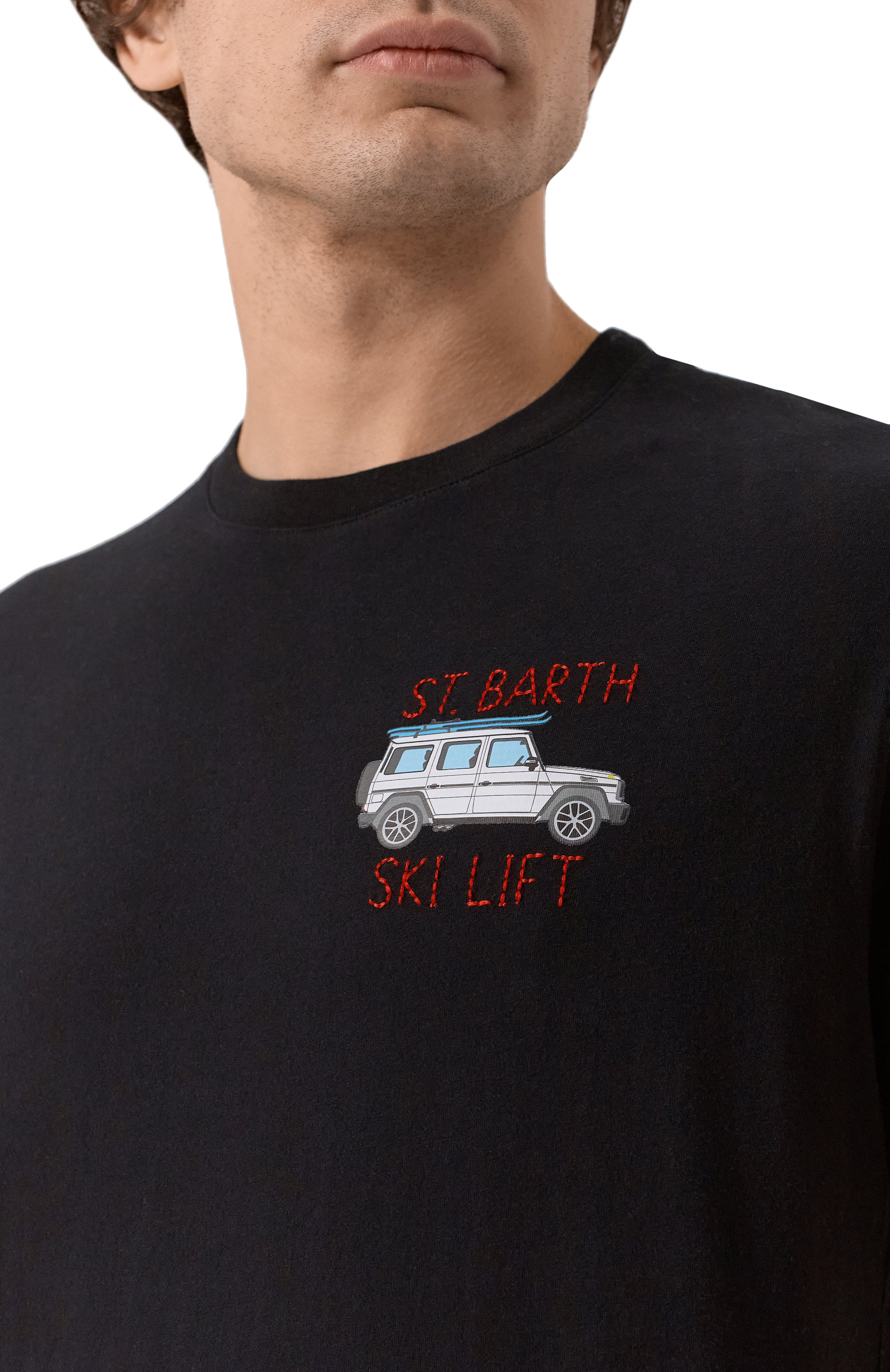 Хлопковая футболка MC2 SAINT BARTH, арт. ARN0004-01028I/ARN0TT WARM, фото 5