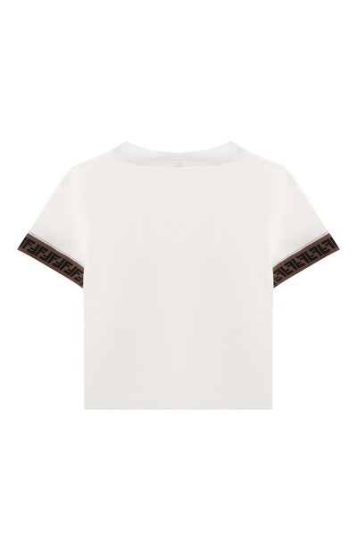 Хлопковая футболка FENDI, арт. BMI216/ST8, фото 2