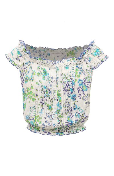 Женский хлопковый топ POUPETTE ST BARTH, арт. WA4S24D0QLB