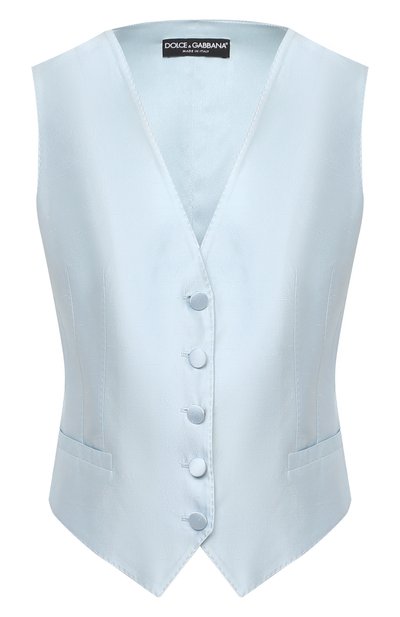Женский шелковый жилет DOLCE & GABBANA, арт. F79H5T/FU1L5
