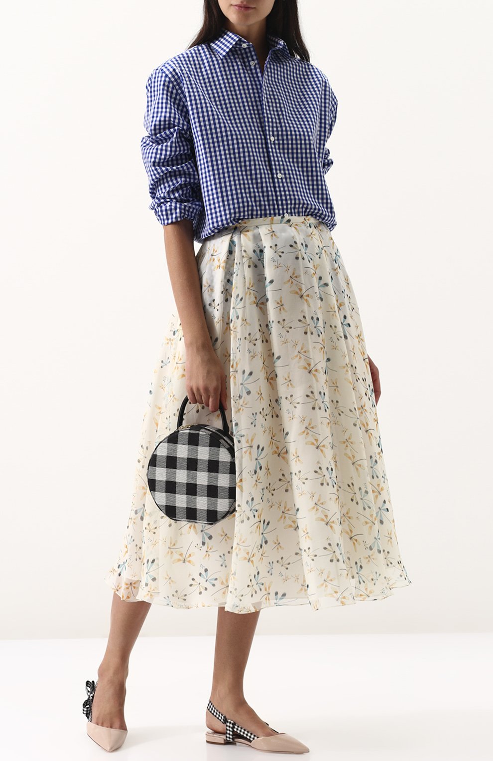 Лаковые балетки с ремешком MIU MIU, арт. 5F416B/3AR9, фото 2