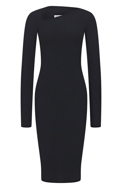 Женское платье из хлопка и шерсти MM6, арт. S52DD0096/M20122