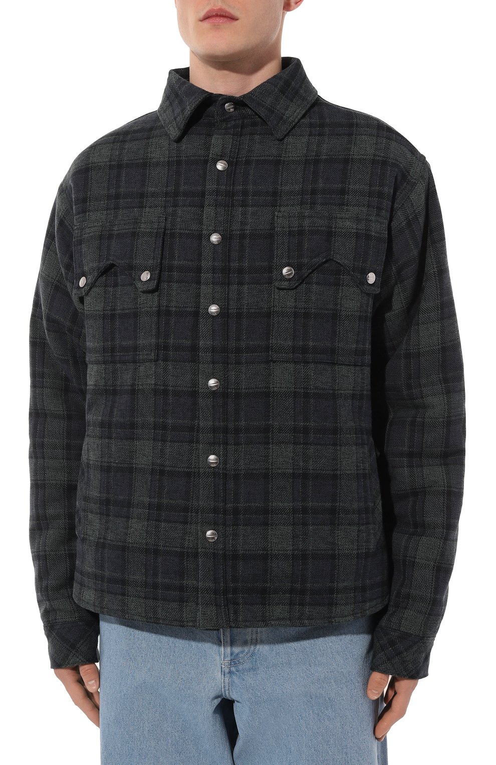 Утепленная куртка-рубашка RHUDE, арт. RHFW24SR04012, фото 3