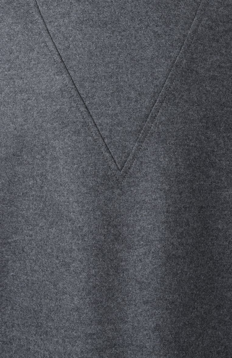 Мужской шерстяной свитшот JIL SANDER темно-серого цвета, арт. J61GU0002/J40045 | Фото 6 (Длина (для топов): Стандартные; Материал сплава: Проставлено; Рукава: Длинные; Драгоценные камни: Проставлено; Материал внешний: Шерсть; Мужское Кросс-КТ: свитшот-одежда; Принт: Без принта; Стили: Минимализм, Спорт-шик)