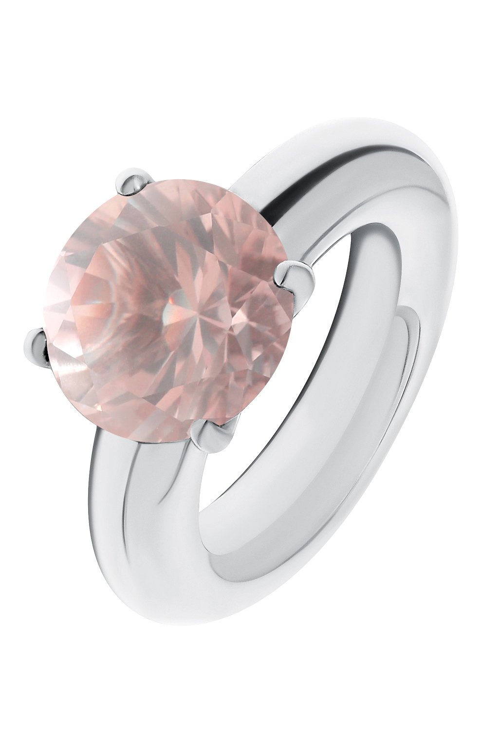 Кольцо cartoon ring с розовым кварцем MOONKA, арт. cr-r-qrz, фото 1