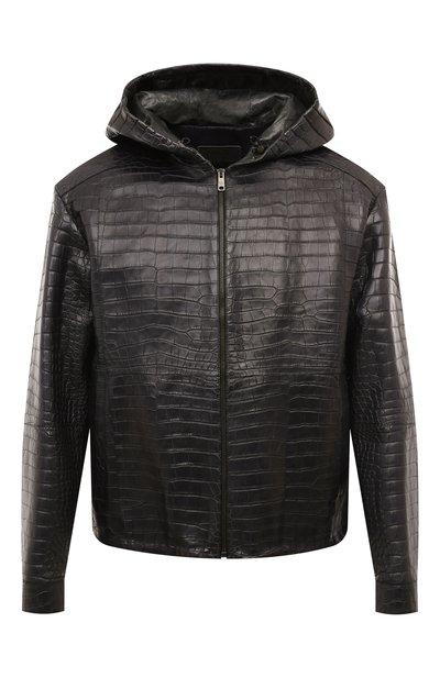 Мужская куртка из кожи аллигатора PRADA, арт. UPW161-016-F0008