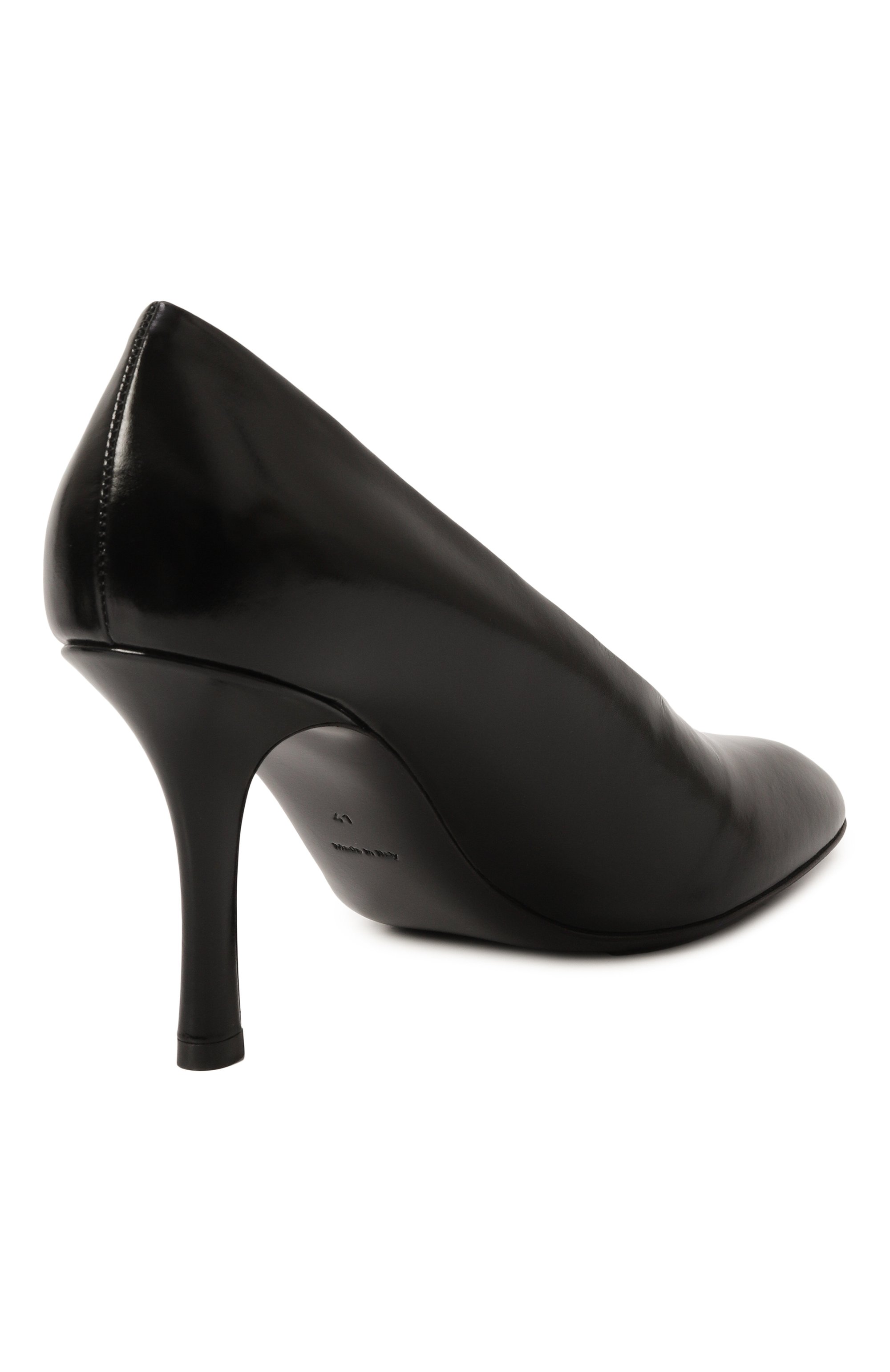 Кожаные туфли baby 85 BURBERRY, арт. 8080429, фото 5