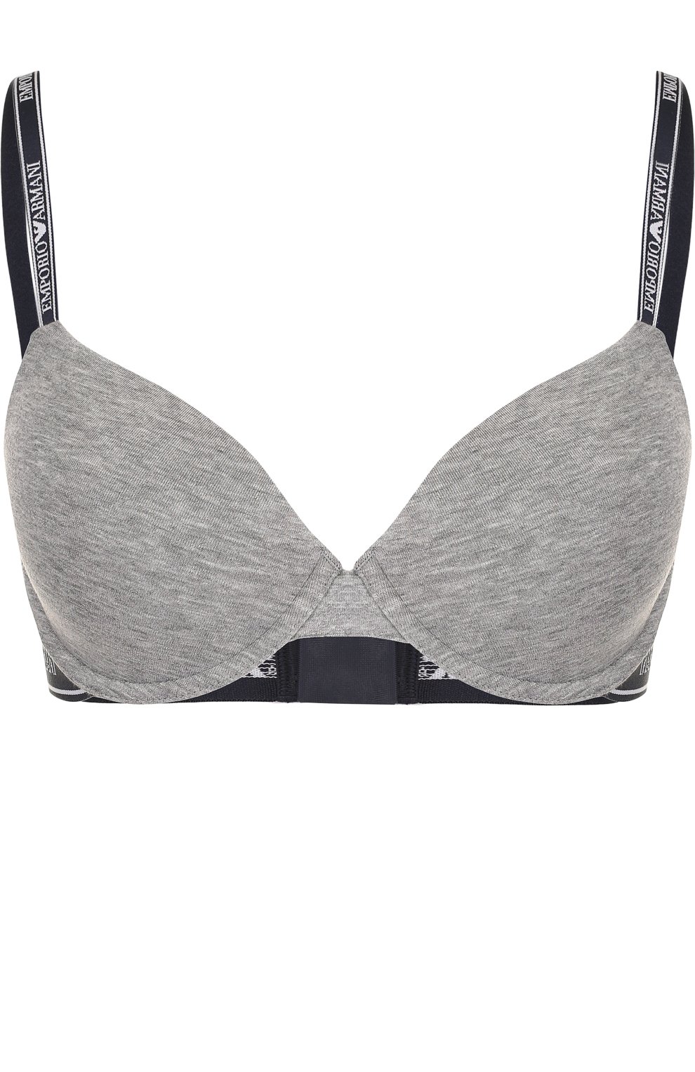 Хлопковый бюстгальтер с логотипом бренда EMPORIO ARMANI, арт. 164078/8P317, фото 1