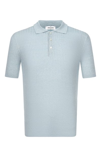 Мужская поло изо льна и хлопка GRAN SASSO, арт. 57118/18641
