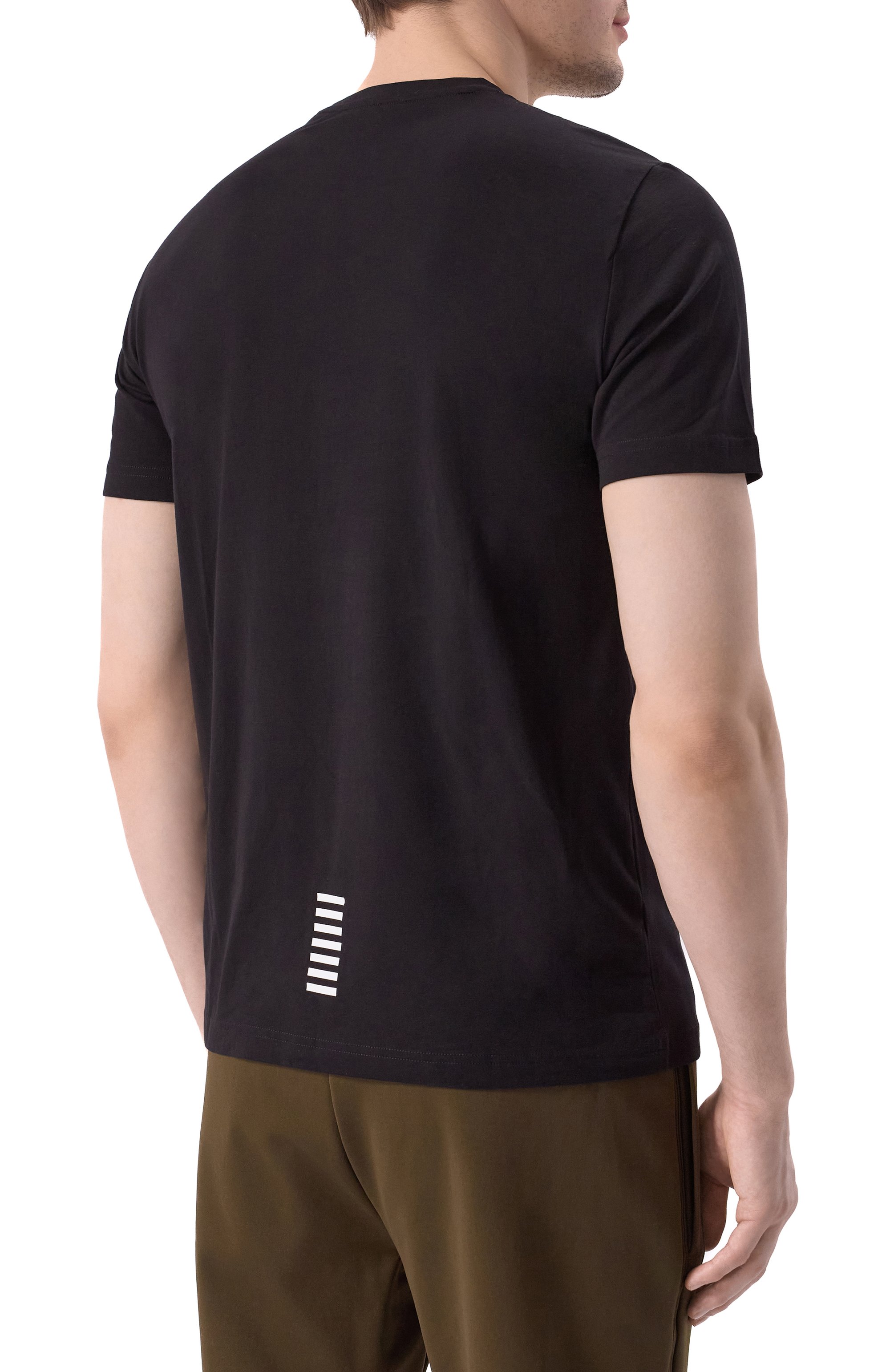 Хлопковая футболка EA7, арт. 8NPT26/PJVQZ, фото 4