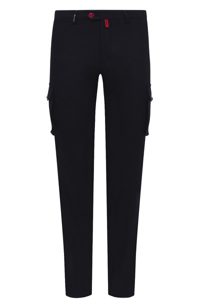 Шерстяные брюки-карго KITON, арт. UFPPCAK01T88, фото 1