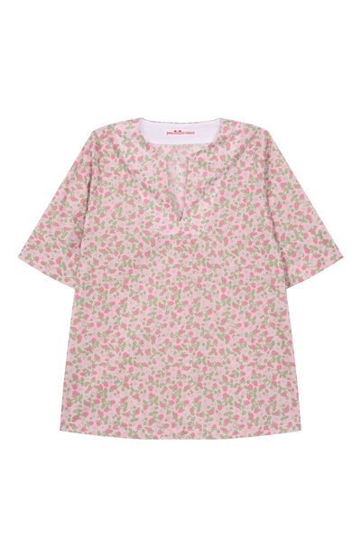 Хлопковая туника PESCIOLINO ROSSO, арт. PBSC2LIBERTY/1A-6A