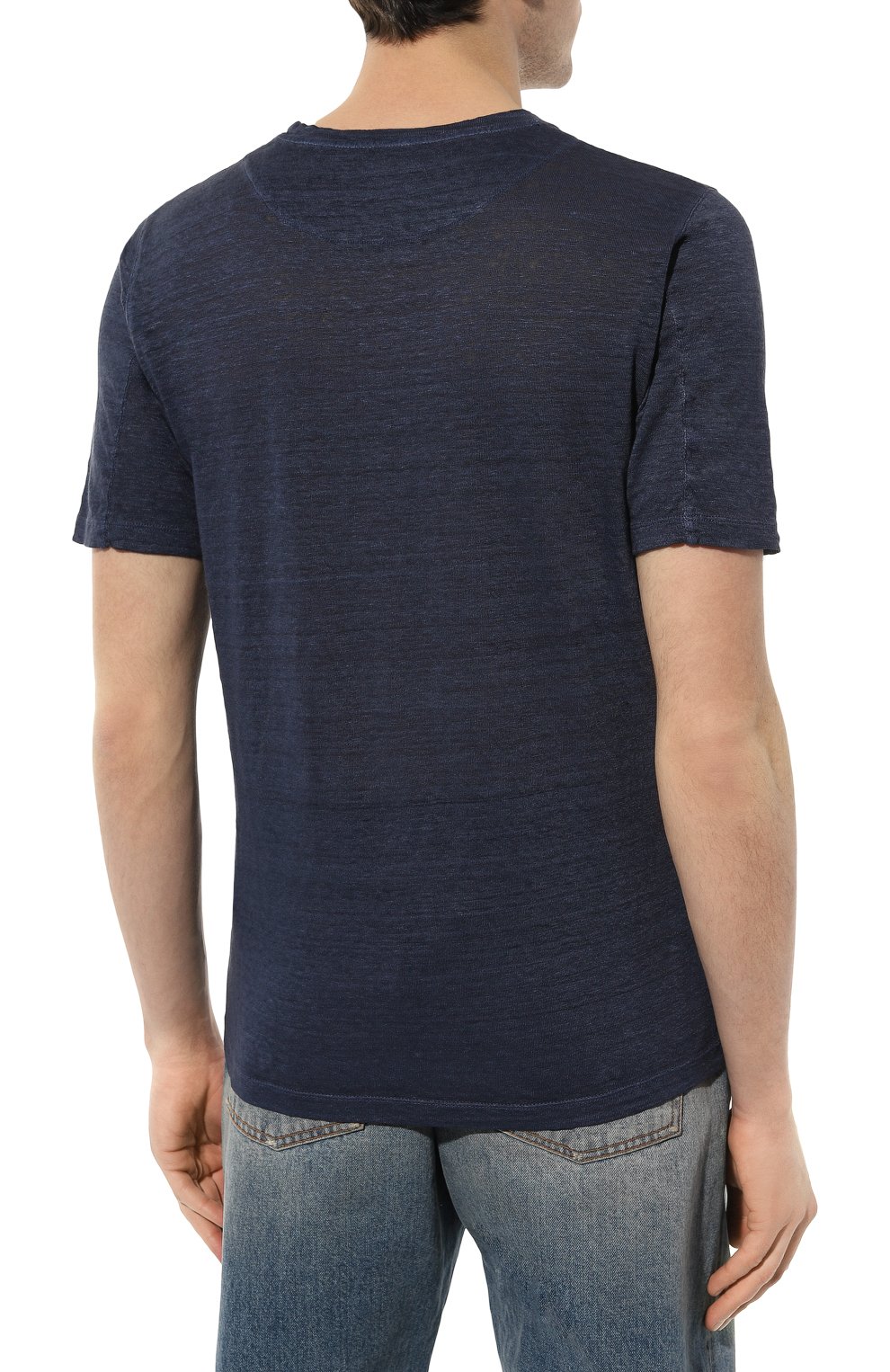 Льняная футболка 120% LINO, арт. 31ALIM7186/000E908/S00, фото 4