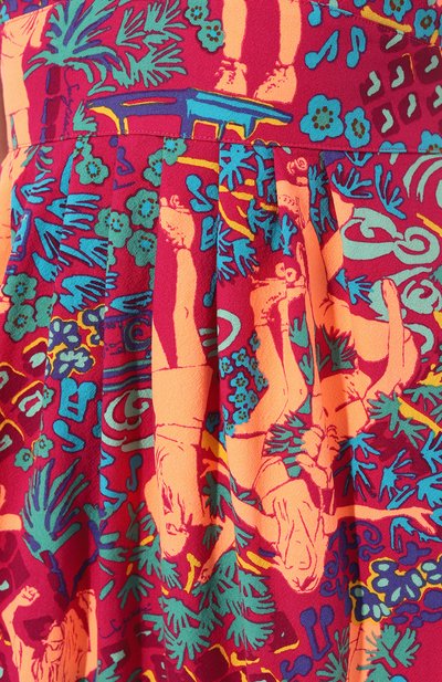 Хлопковое платье SEE BY CHLOÉ разноцветного цвета по цене 68050 руб., арт. CHS23UR011/028, фото 5 Хлопковое платье SEE BY CHLOÉ, арт. CHS23UR011/028, фото 5