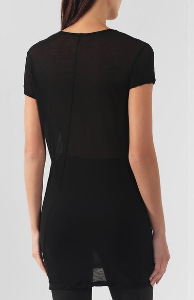 Хлопковый топ RICK OWENS, арт. RP19F5203/UC, фото 4