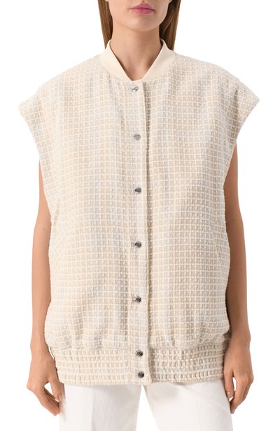 Твидовый жилет BOSS ORANGE, арт. 50534873, фото 3