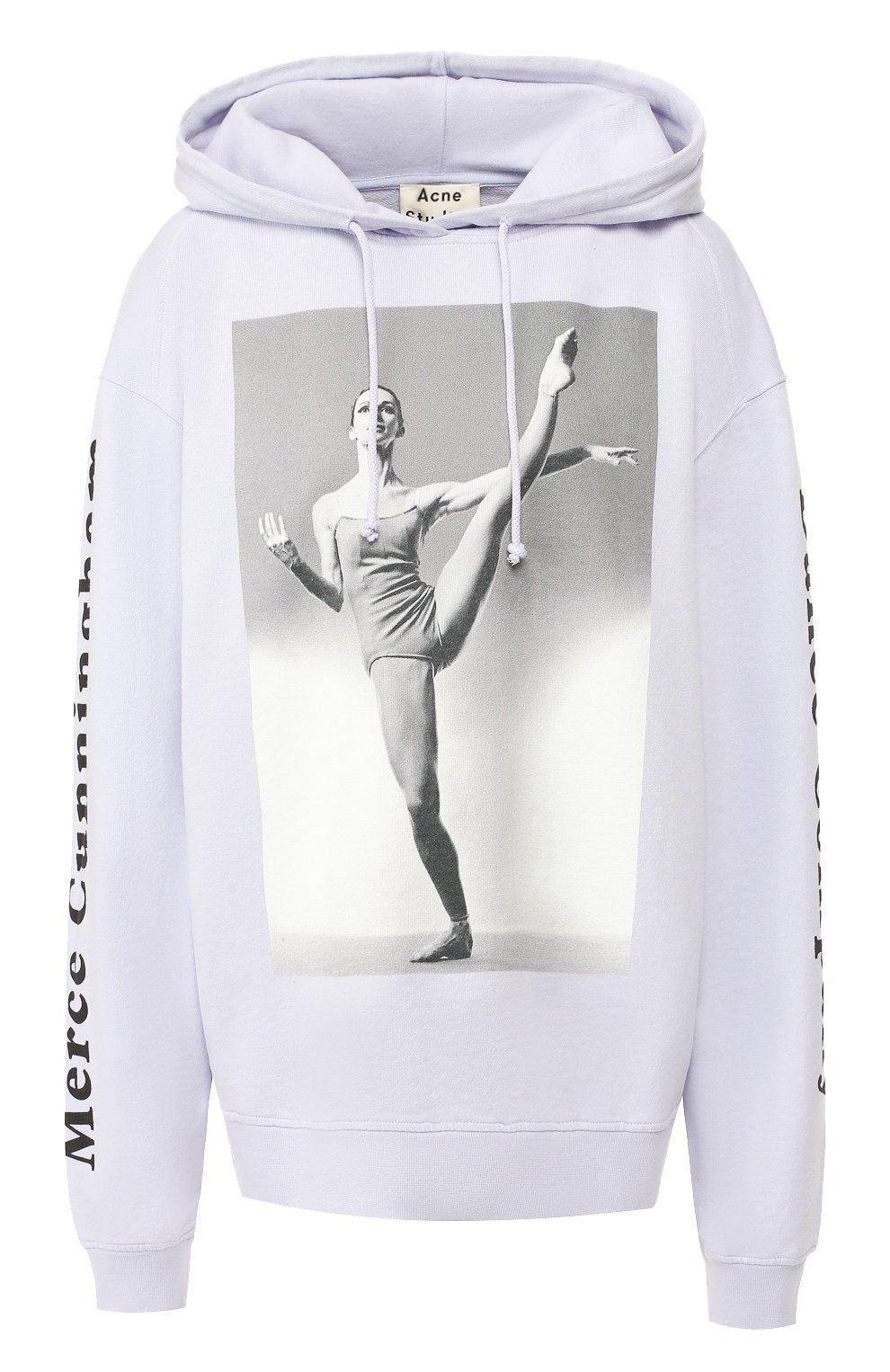 Хлопковое худи ACNE STUDIOS голубого цвета по цене 28000 руб., арт. AI0023, фото 1 Хлопковое худи ACNE STUDIOS, арт. AI0023, фото 1