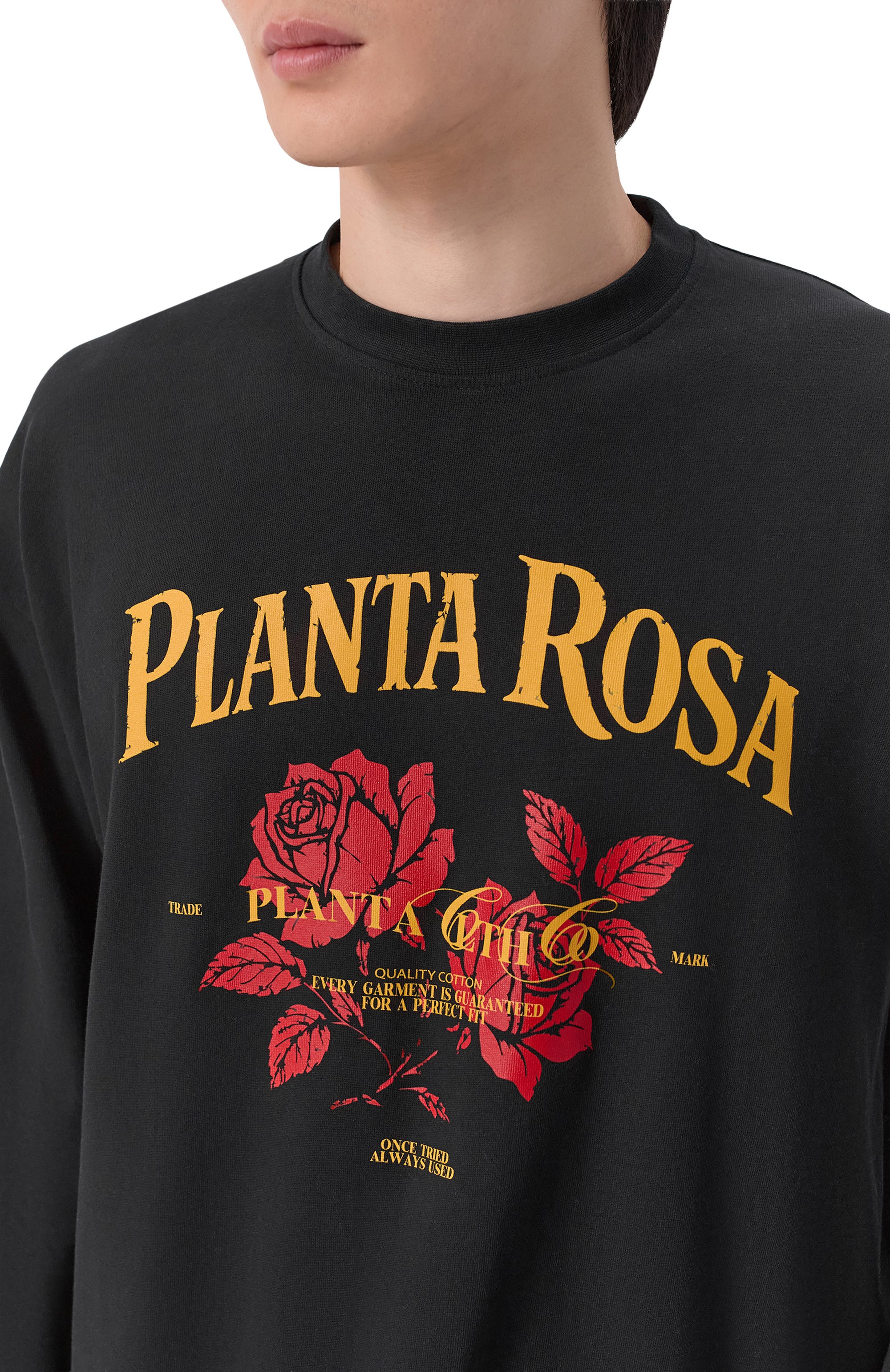 Хлопковый лонгслив PLANTA ROSA, арт. PR/L01.1/GARDEN-BLISS/220VELVET, фото 6