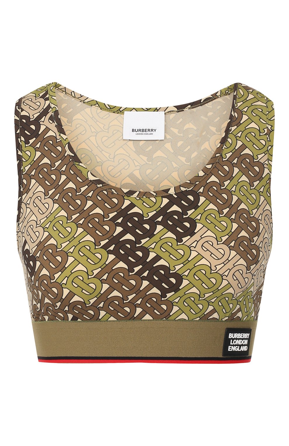 Топ BURBERRY хаки цвета по цене 34450 руб., арт. 8018976, фото 1 Топ BURBERRY, арт. 8018976, фото 1