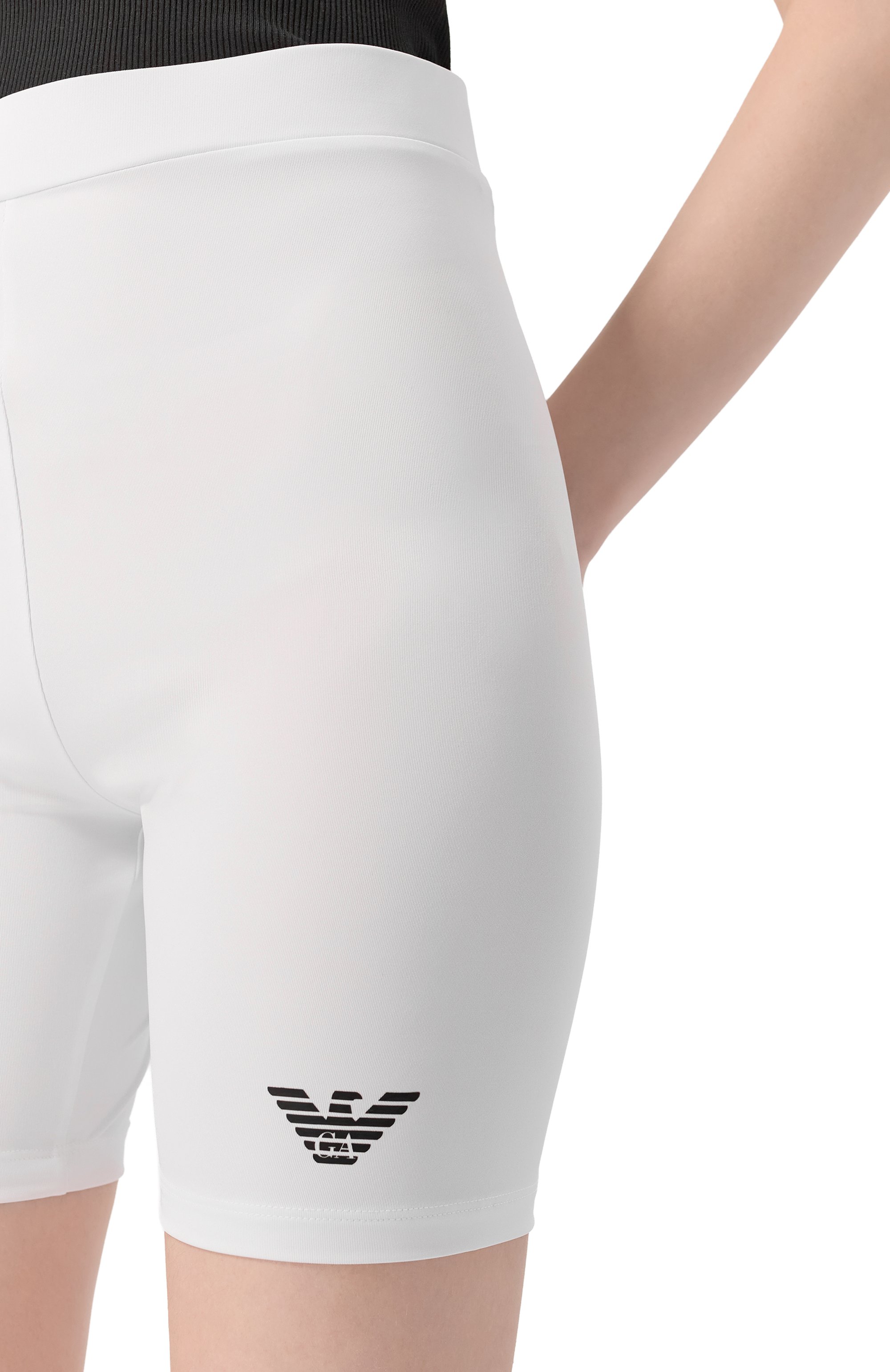 Комплект из платья и шорт EA7 белого цвета по цене 22200 руб., арт. 7W000347/AF13282, фото 7 Комплект из платья и шорт EA7, арт. 7W000347/AF13282, фото 7