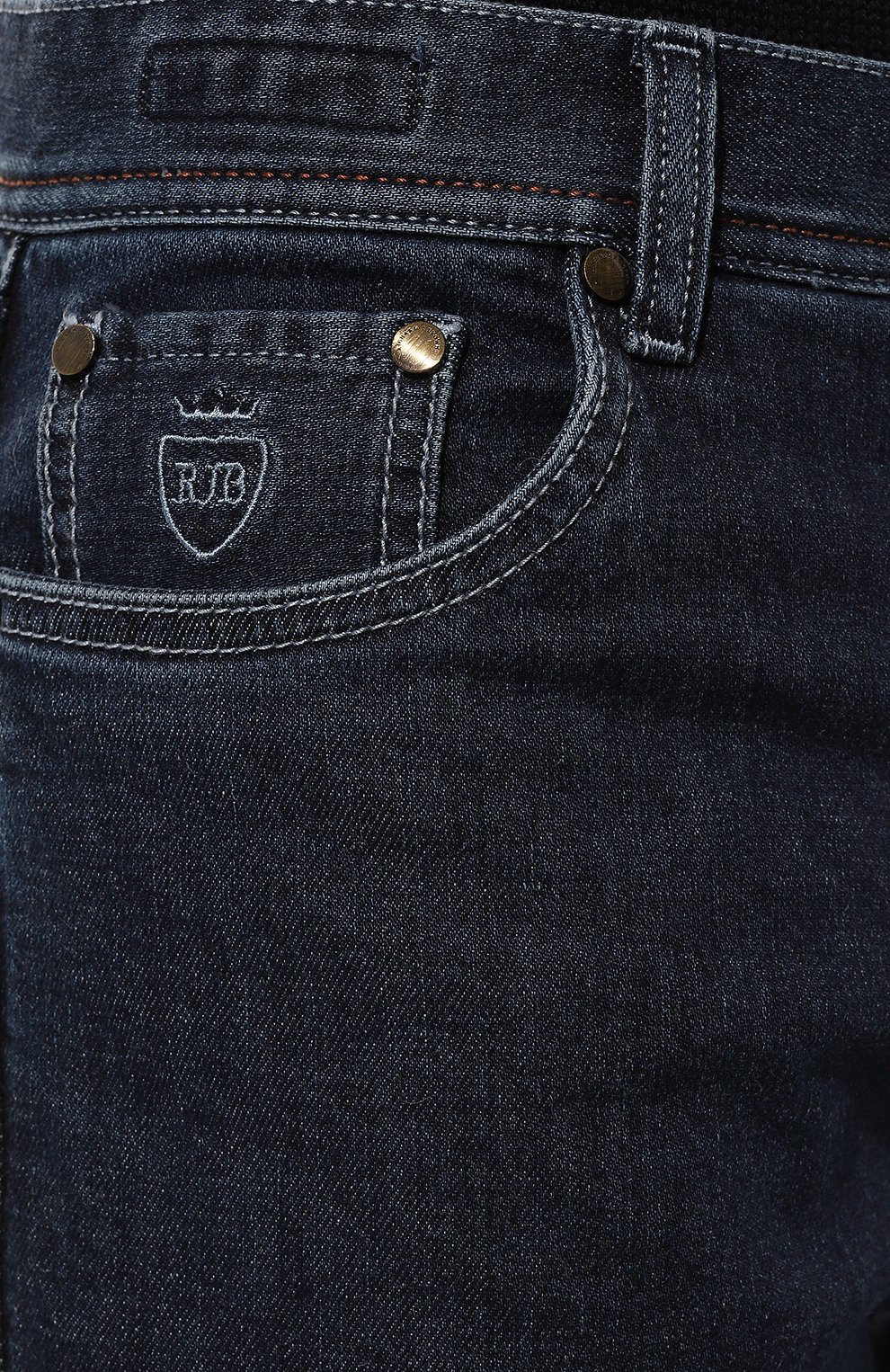 Джинсы RICHARD J. BROWN темно-синего цвета по цене 61550 руб., арт. T0KY0 RB/T27/W00C, фото 5 Джинсы RICHARD J. BROWN, арт. T0KY0 RB/T27/W00C, фото 5