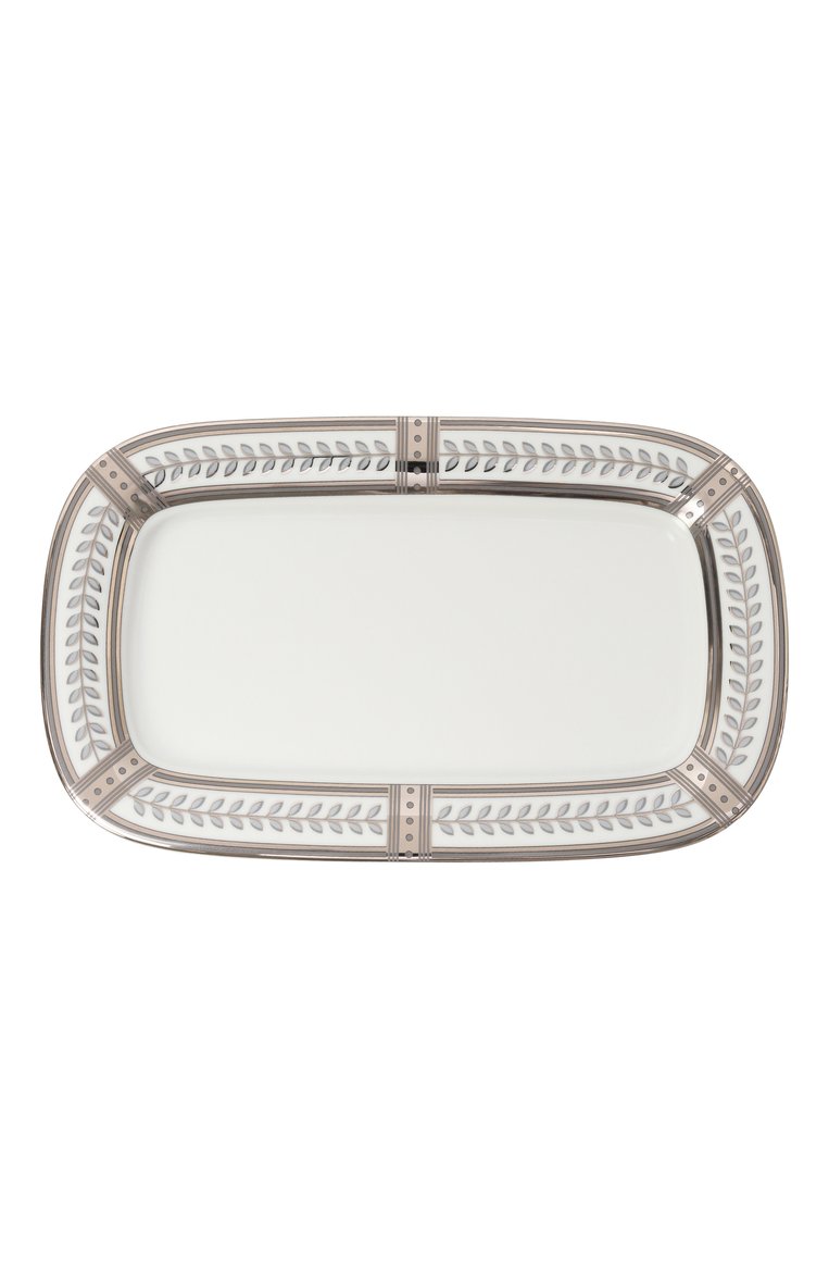 Поднос прямоугольный средний STEFANO RICCI, арт. 0V02314/LEAVES, фото 1