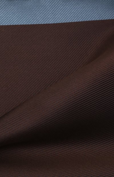 Шелковый платок BRIONI темно-коричневого цвета по цене 21400 руб., арт. 071000/01447, фото 2 Шелковый платок BRIONI, арт. 071000/01447, фото 2