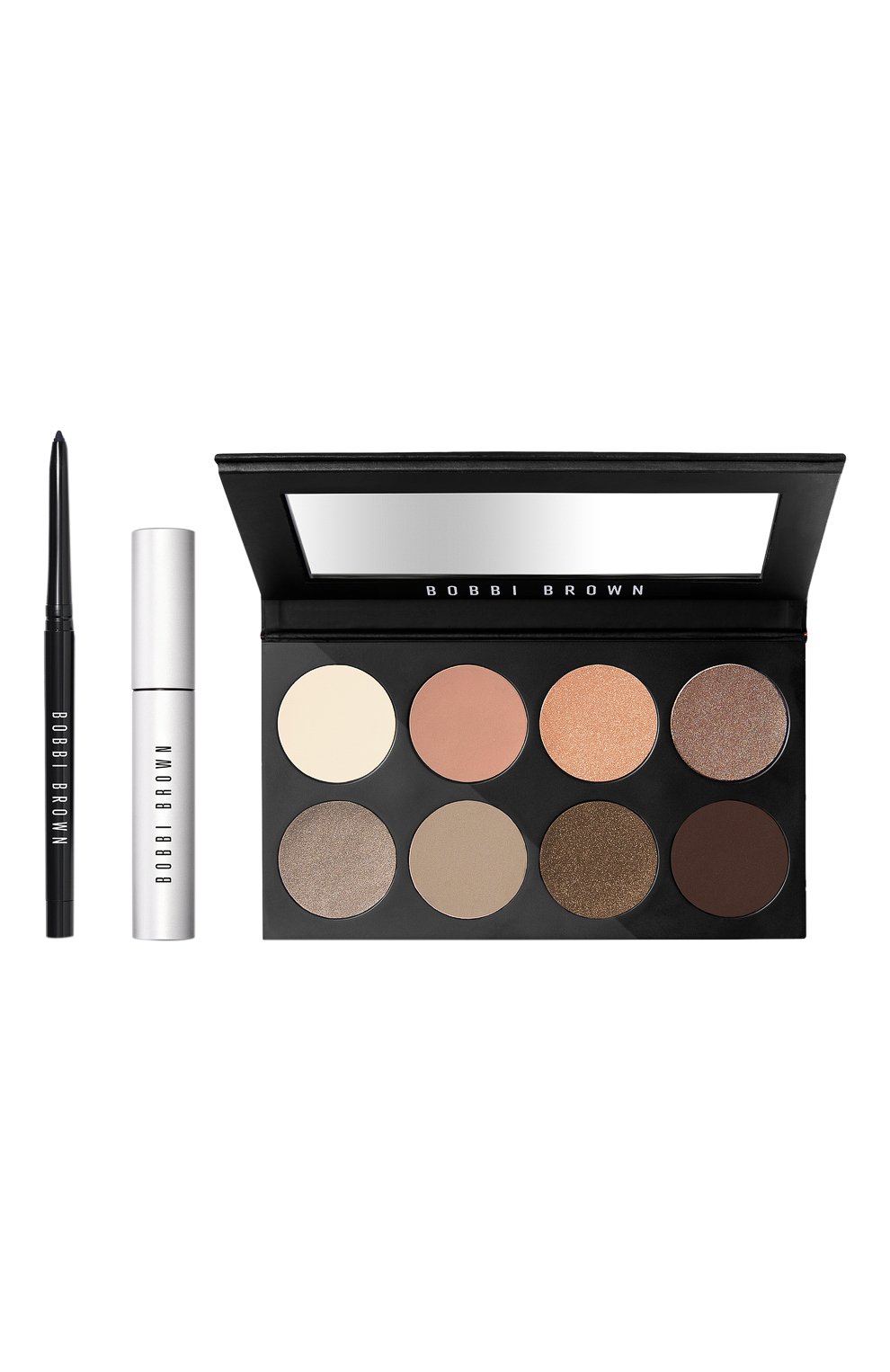 Набор макияжа с палеткой для глаз sparkling smokey eye BOBBI BROWN бесцветного цвета по цене 7490 руб., арт. EN8T-01, фото 1 Набор макияжа с палеткой для глаз sparkling smokey eye BOBBI BROWN, арт. EN8T-01, фото 1
