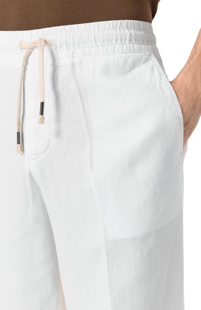 Льняные брюки INLINUM, арт. PAJAMA/TR0PEA, фото 5