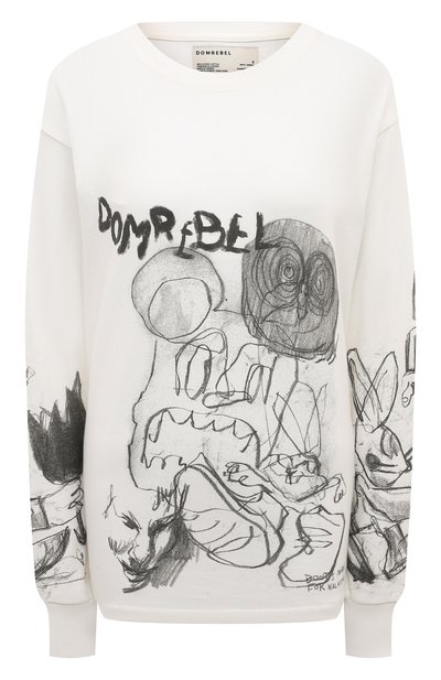 Хлопковый лонгслив DOMREBEL, арт. XER0X/L0NG SLEEVE T-SHIRT, фото 1