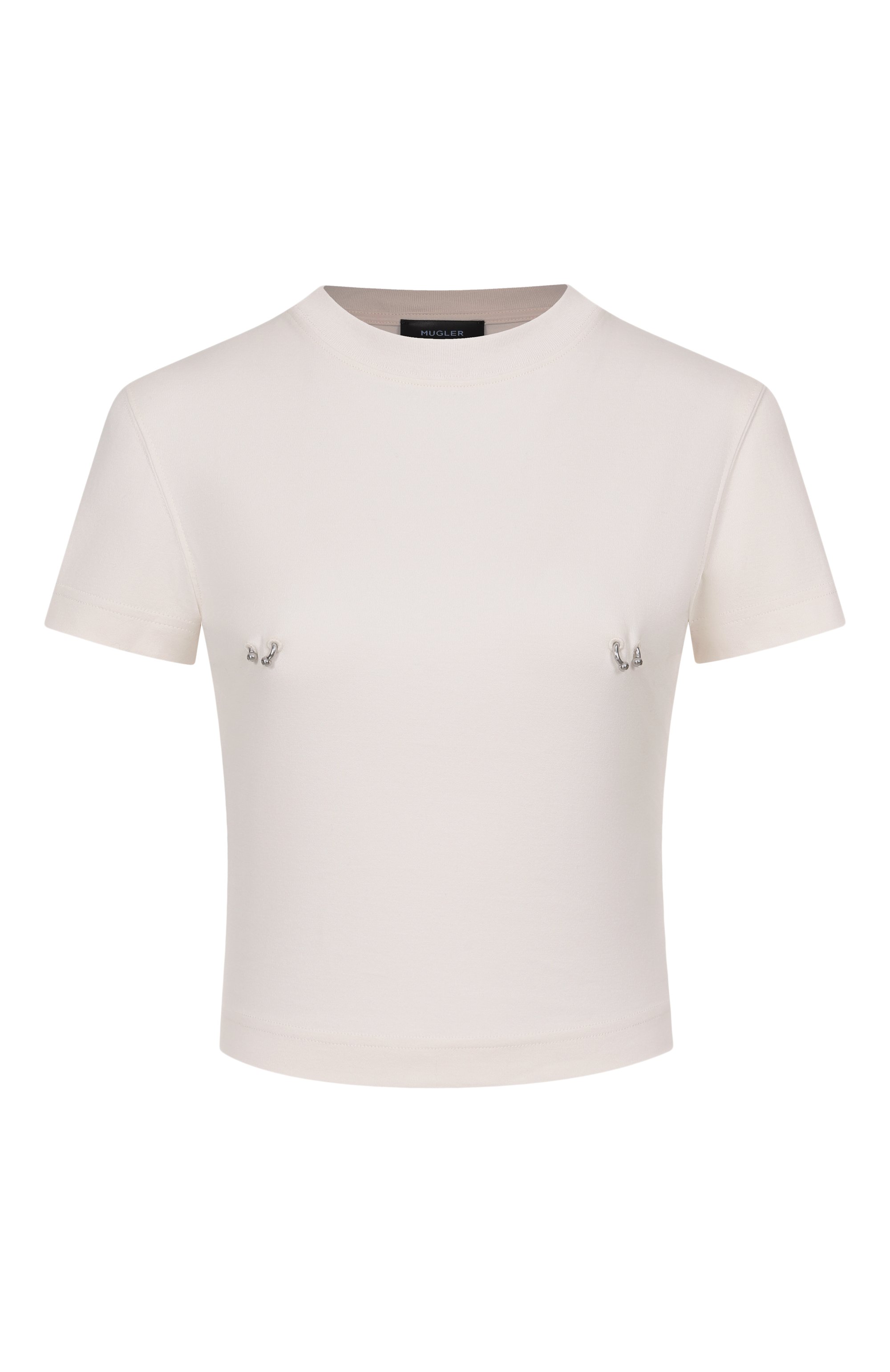Хлопковая футболка MUGLER, арт. 25F3TS01086016, фото 1