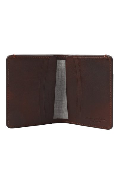 Кожаный футляр для кредитных карт BRUNELLO CUCINELLI, арт. MWCIU360, фото 3