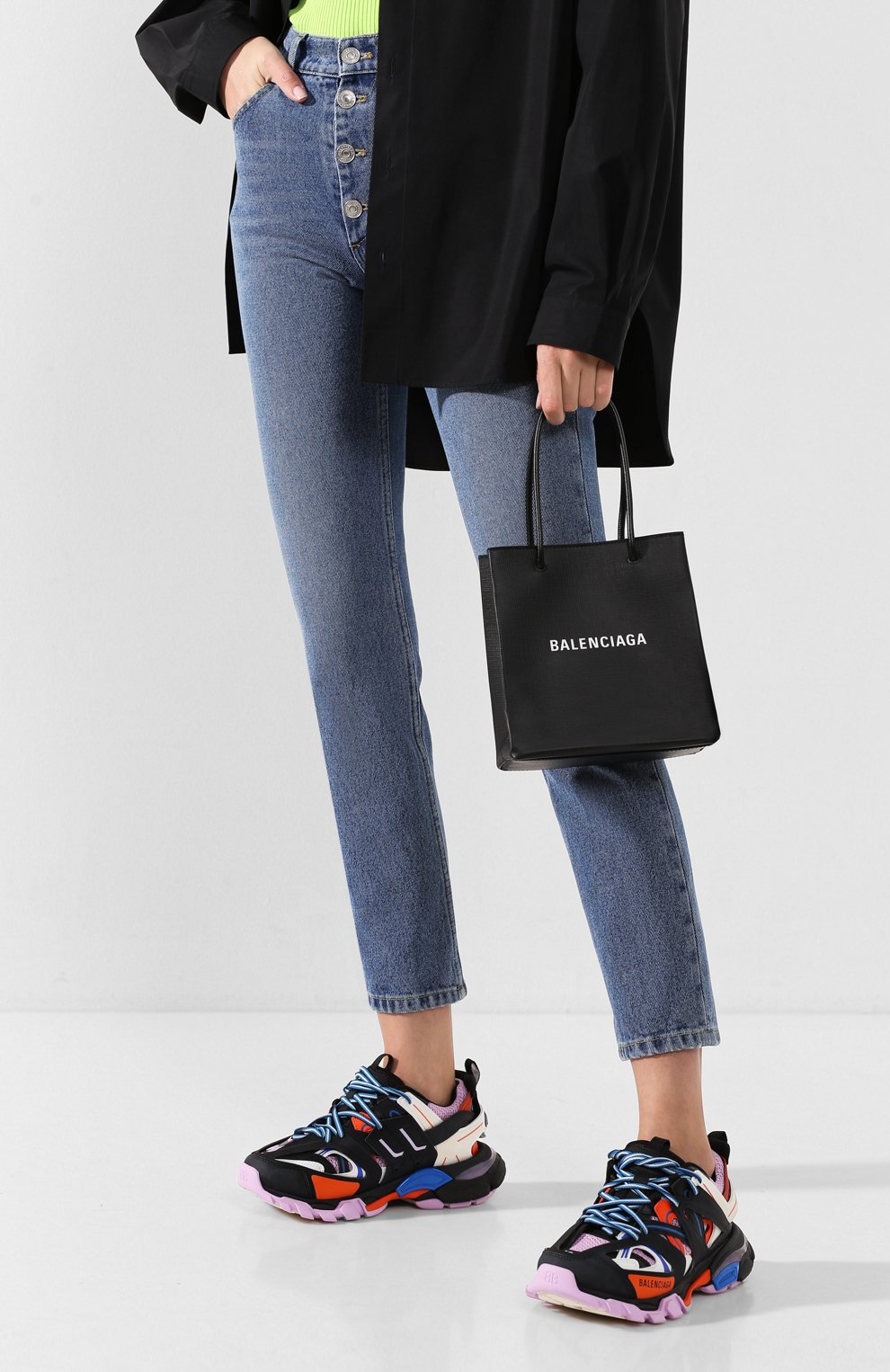 Сумка-тоут shopping xxs BALENCIAGA, арт. 597858/0AI2N, фото 2