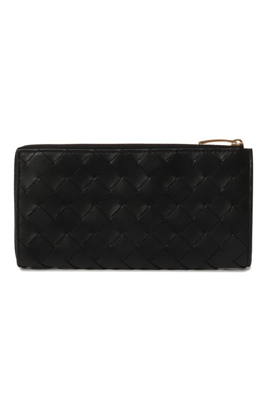 Кожаное портмоне Bottega Veneta 689526/V3UH2 Чёрный 689526/V3UH2